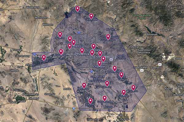 Phoenix-Metropolitan-Service-Area-Map